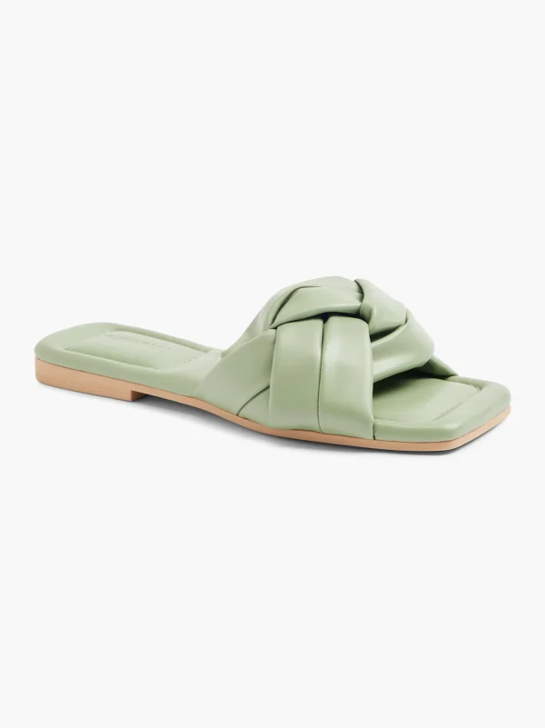 Catwalk Slip in sandal Khaki Best