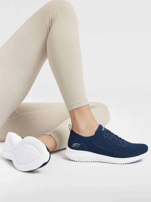 Skechers Slip on sneaker Mørkeblå Sale