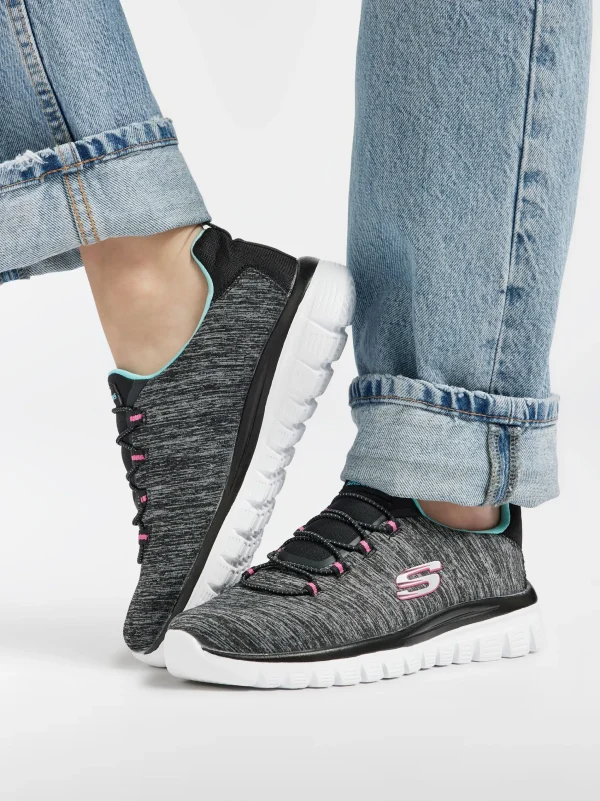Skechers Slip on sneaker Grå New