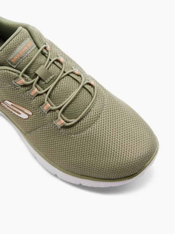 Skechers Slip on sneaker Grøn Discount