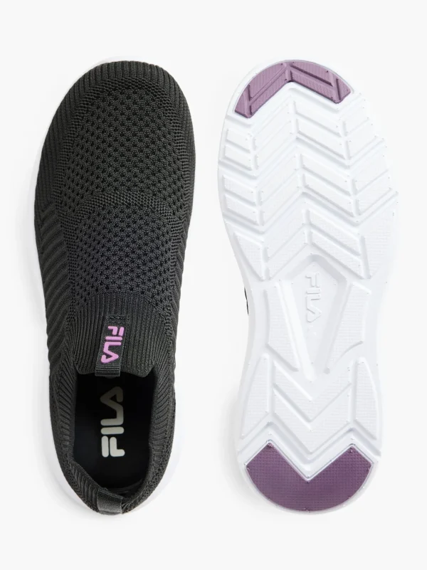 FILA Slip on sneaker Sort Clearance