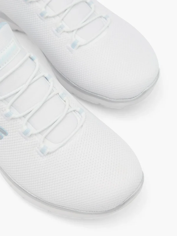 Skechers Slip on sneaker Hvid Outlet