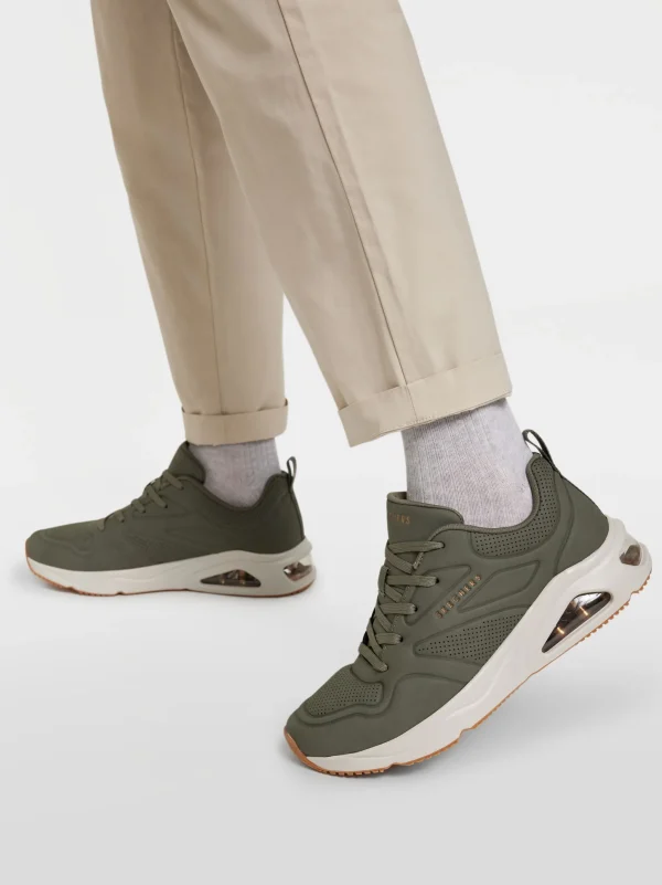 Skechers Sneaker Oliven Fashion