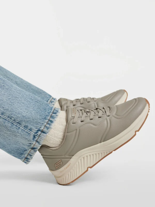 Skechers Sneaker Taupe Clearance