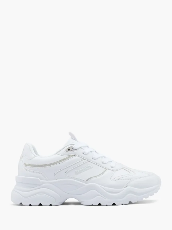 Bench Sneaker Hvid Clearance