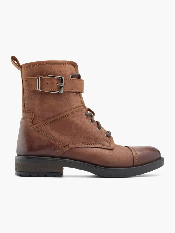 5th Avenue Snørestøvle Cognac Sale