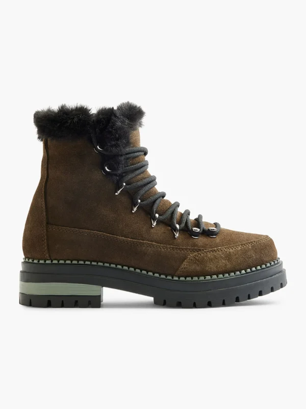 5th Avenue Snørestøvle Khaki Outlet