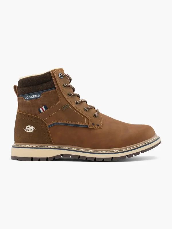 Dockers Snørestøvle Cognac Clearance