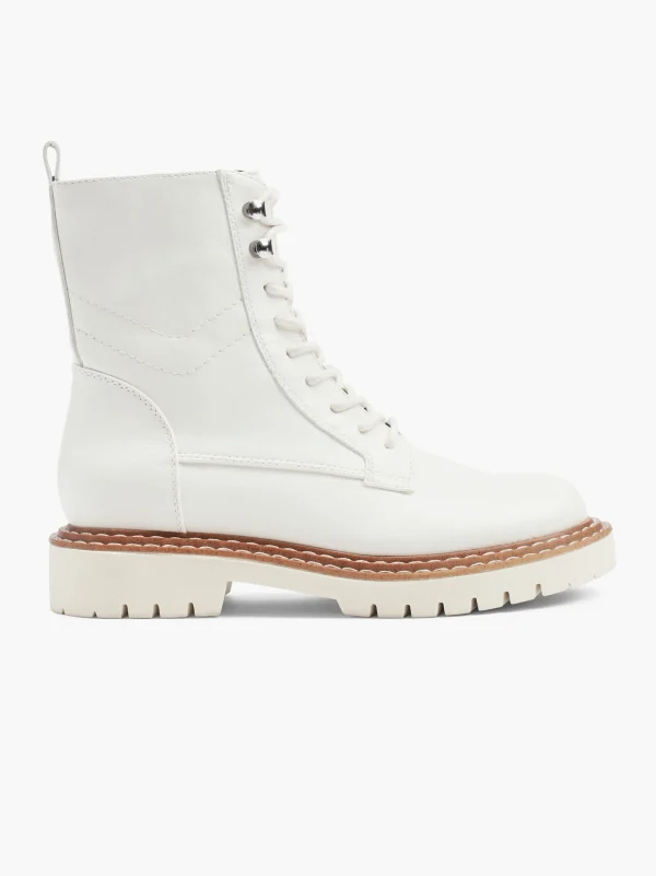 Catwalk Snørestøvle Hvid Clearance