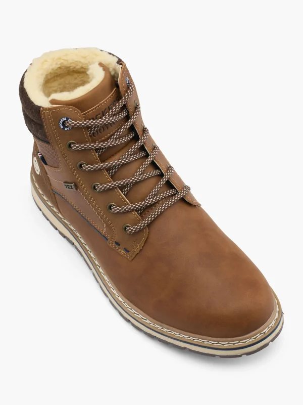 Dockers Snørestøvle Cognac Clearance