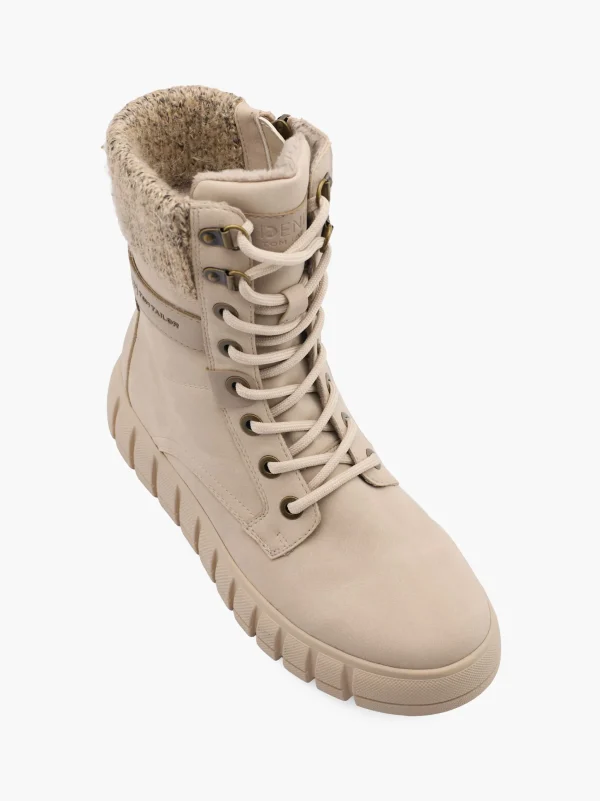 TOM TAILOR Snørestøvle Beige Online