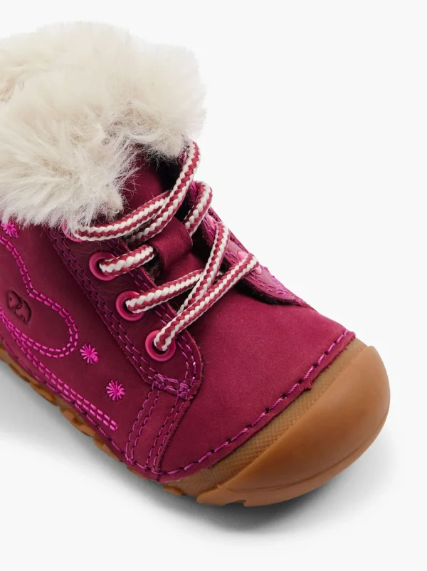 elefanten Snørestøvle Pink New