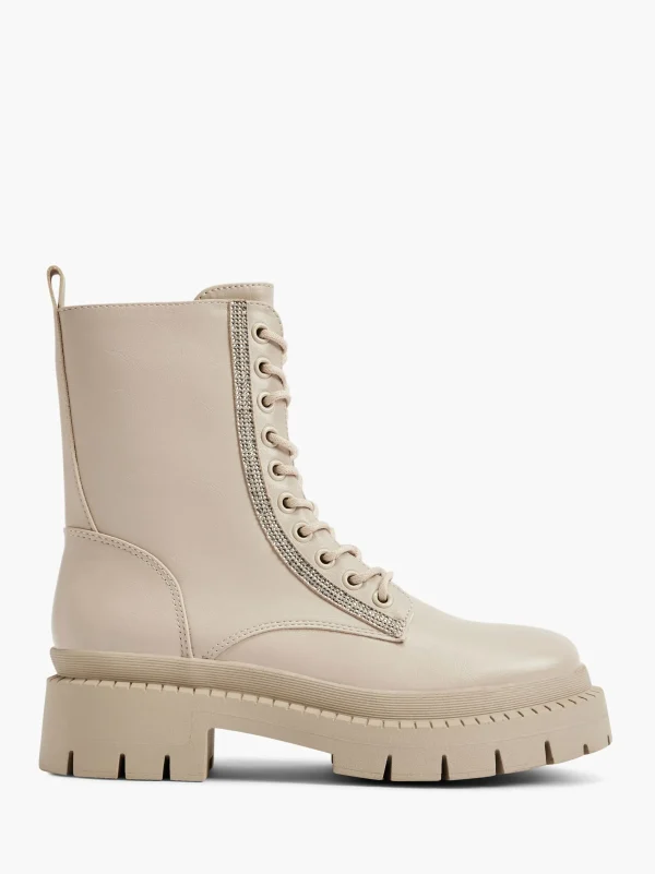 Catwalk Snørestøvle Beige Hot