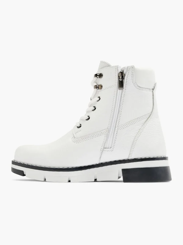 5th Avenue Snørestøvle Hvid Clearance
