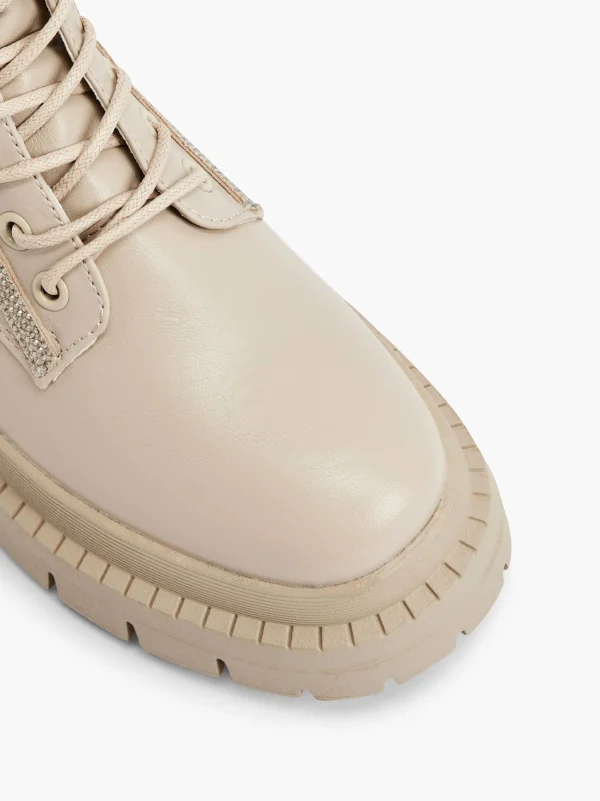 Catwalk Snørestøvle Beige Hot