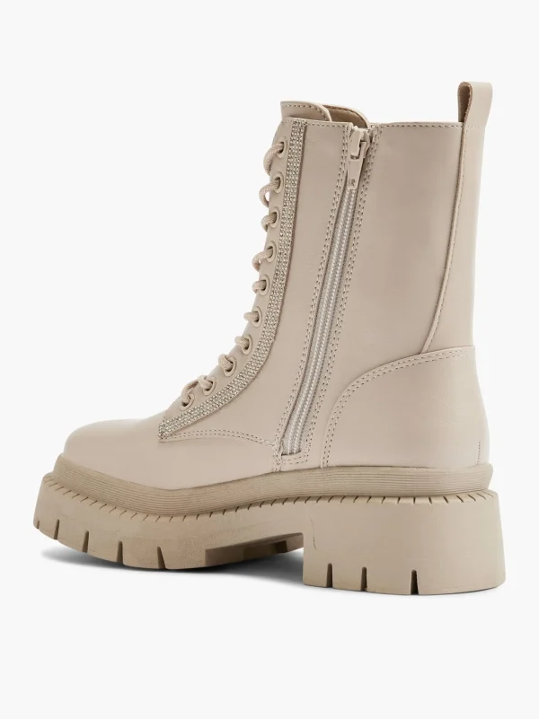 Catwalk Snørestøvle Beige Hot