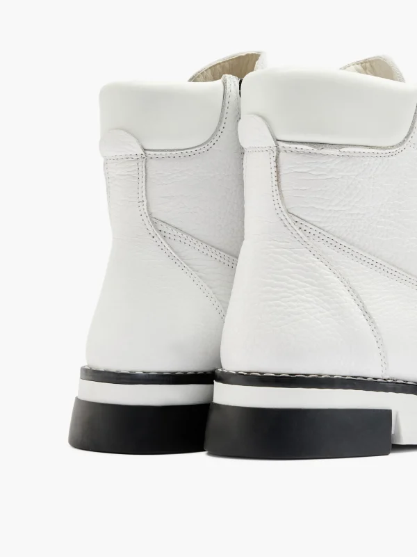 5th Avenue Snørestøvle Hvid Clearance