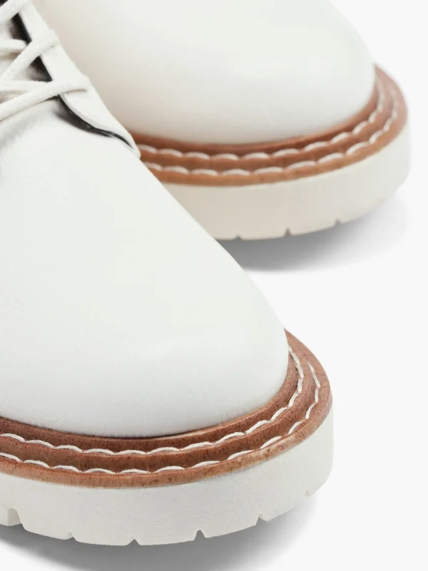 Catwalk Snørestøvle Hvid Clearance