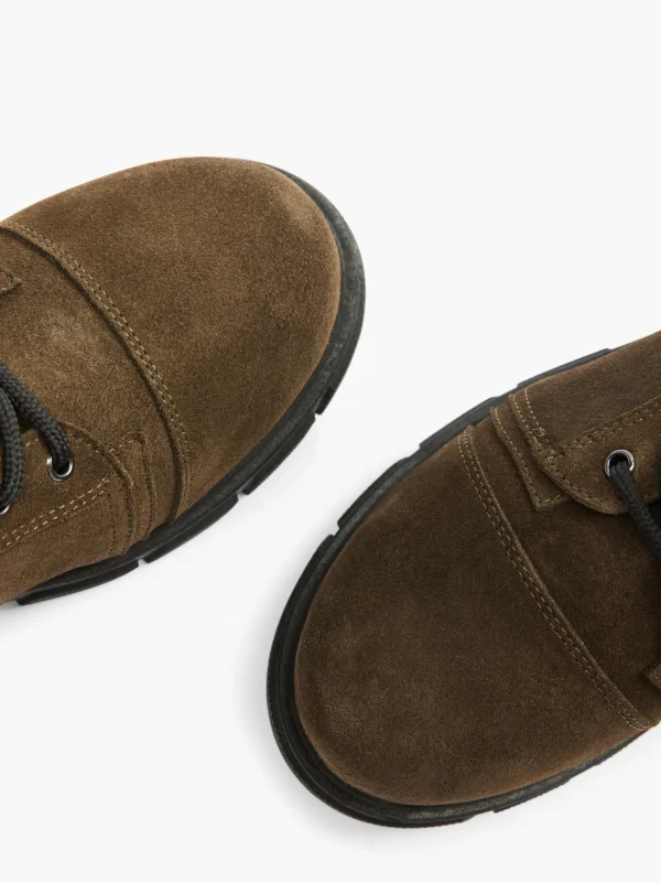 5th Avenue Snørestøvle Khaki Sale