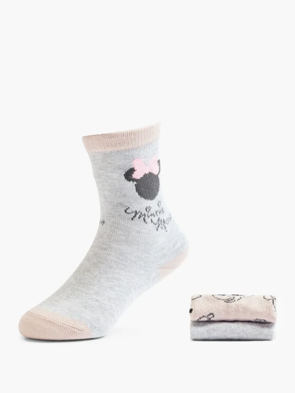 Minnie Mouse Strømpe Grå Discount