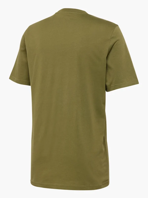adidas T-shirt Oliven Outlet