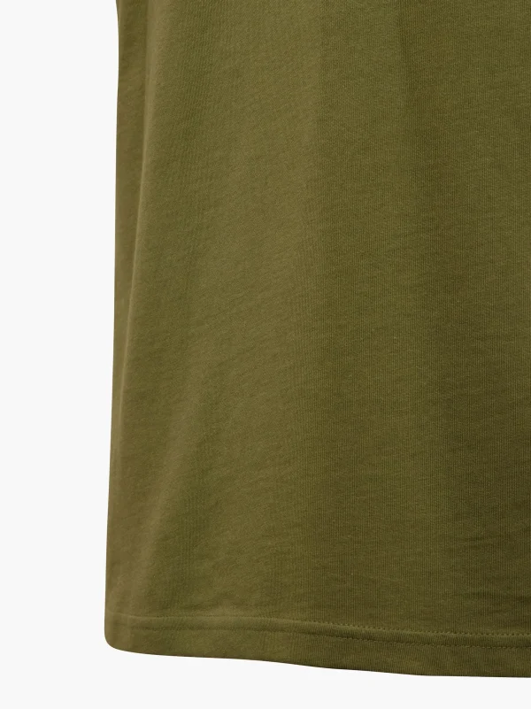 adidas T-shirt Oliven Outlet