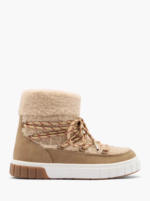 Claudia Ghizzani Vinterstøvle Beige Hot