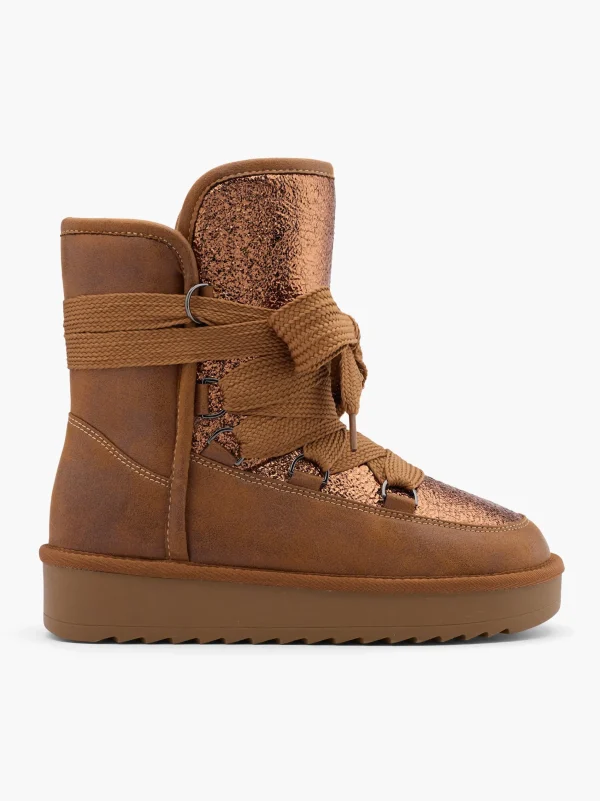 Graceland Vinterstøvle Brun Discount